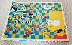 ボードゲーム 英語 アメリカ 海外ゲーム The Simpsons - 3-D Chessボードゲーム 英語 アメリカ 海外ゲーム