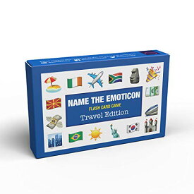 ボードゲーム 英語 アメリカ 海外ゲーム Bubblegum Stuff Name The Emoticon Game - Travel - Guess The Phrase from The Emojis - Fun Flash Card Game - Suitable for Family, Kids, Teenagers & Adultsボードゲーム 英語 アメリカ 海外ゲーム