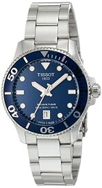 腕時計 ティソ メンズ Tissot Unisex Seastar 1000 36mm 316L Stainless Steel case Quartz Watch, Grey, Stainless Steel, 18 (T1202101104100)腕時計 ティソ メンズ