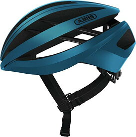 ヘルメット 自転車 サイクリング 輸入 クロスバイク ABUS - Aventor - Cycling Road Bike Helmet Maximum Ventilation with in-Mold EPS Shock Absorption - Steel Blue - Lヘルメット 自転車 サイクリング 輸入 クロスバイク