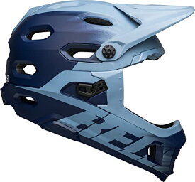 ヘルメット 自転車 サイクリング 輸入 クロスバイク BELL Super DH MIPS Adult Mountain Bike Helmet - Matte Light Blue/Navy (2024), Small (52-56 cm)ヘルメット 自転車 サイクリング 輸入 クロスバイク