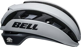 ヘルメット 自転車 サイクリング 輸入 クロスバイク BELL XR Spherical Adult Road Bike Helmet - Matte/Gloss White/Black (2023), Medium (55-59 cm)ヘルメット 自転車 サイクリング 輸入 クロスバイク