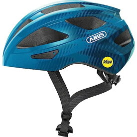 ヘルメット 自転車 サイクリング 輸入 クロスバイク ABUS - Macator MIPS - Cycling Urban Road Bike Helmet with EPS core and Polycarbonate Shell MIPS Impact Protection - Steel Blue - Mヘルメット 自転車 サイクリング 輸入 クロスバイク