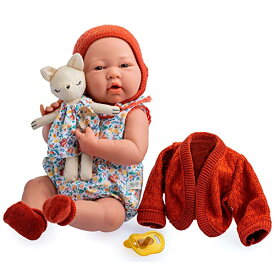 ジェーシートイズ 赤ちゃん おままごと ベビー人形 JC Toys - Nature Collection | Original La Newborn | Anatomically Correct Real Girl Baby Doll Gift Set | 15" All-Vinyl | Made in Spain | Designed by Berengジェーシートイズ 赤ちゃん おままごと ベビー人形