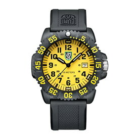 腕時計 ルミノックス アメリカ海軍SEAL部隊 ミリタリーウォッチ メンズ Luminox - G Sea Lion X2.2075 - Mens Watch 38 mm - Military Watch with Black Case/Band/Numbers Yellow Dial - Date Fun腕時計 ルミノックス アメリカ海軍SEAL部隊 ミリタリーウォッチ メンズ