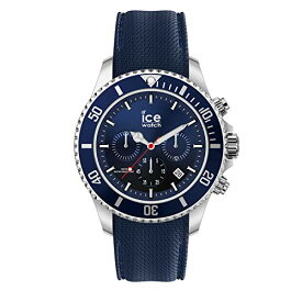 腕時計 アイスウォッチ メンズ かわいい ICE-Watch Unisex_Adult ICE Steel Marine-Montre Blue for Homme with Silicone bracelet-017929 (Medium) Quartz Watch腕時計 アイスウォッチ メンズ かわいい