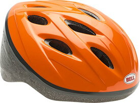 ヘルメット 自転車 サイクリング 輸入 クロスバイク BELL Youth Edge Helmet, Solid Orange (7107117)ヘルメット 自転車 サイクリング 輸入 クロスバイク