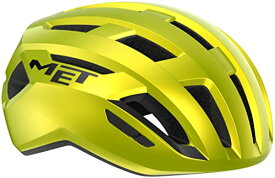 ヘルメット 自転車 サイクリング 輸入 クロスバイク MET Vinci MIPS Bike Helmet - Lime Yellow Metallic, Mediumヘルメット 自転車 サイクリング 輸入 クロスバイク