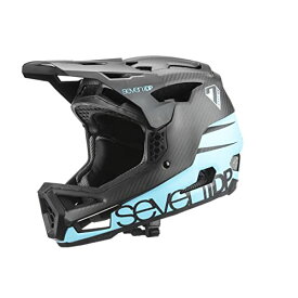 ヘルメット 自転車 サイクリング 輸入 クロスバイク 7iDP Project 23 Carbon Full Face Mountain Biking Helmet, Ice Blue/Black, X-Largeヘルメット 自転車 サイクリング 輸入 クロスバイク