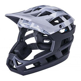 ヘルメット 自転車 サイクリング 輸入 クロスバイク Kali Protectives Invader 2.0, Color: Camo Matte Grey/Black, Size: L/2XL (0221821217)ヘルメット 自転車 サイクリング 輸入 クロスバイク