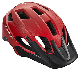 ヘルメット 自転車 サイクリング 輸入 クロスバイク Schwinn Yahara ERT Youth Bike Helmet, for Men and Women, 14 Air Vents, Removable Visor, Fits Head Circumferences 54-58cm, Ages 8 to 14 Years Old, Mediumヘルメット 自転車 サイクリング 輸入 クロスバイク