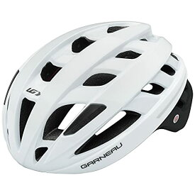 ヘルメット 自転車 サイクリング 輸入 クロスバイク Louis Garneau AKI II Helmet - White Largeヘルメット 自転車 サイクリング 輸入 クロスバイク