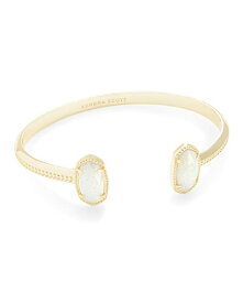 ケンドラスコット アメリカ アクセサリー ブランド かわいい Kendra Scott Elton Bracelet in 14k Gold-Plated Brass, Fashion Jewelry for Women, White Opalケンドラスコット アメリカ アクセサリー ブランド かわいい