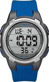 腕時計 タイメックス メンズ Timex Men's Quartz Watch with Plastic Strap, Blue, 22 (Model: TW5M33500)腕時計 タイメックス メンズ