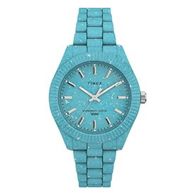 腕時計 タイメックス レディース Timex Women's Waterbury Ocean Recycled Plastic 37mm Watch - Triple Light Blue腕時計 タイメックス レディース