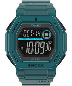 腕時計 タイメックス メンズ Timex Men's Command Encounter 45mm Watch - Blue Strap Digital Neg Display Dial Blue Case腕時計 タイメックス メンズ