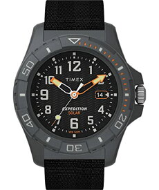 腕時計 タイメックス メンズ Timex Men's Expedition North Freedive Ocean 46mm Watch - Black Strap Black Dial Gray Case腕時計 タイメックス メンズ