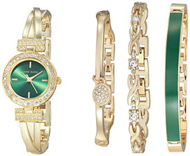 腕時計 アンクライン レディース Anne Klein Women's Premium Crystal Accented Bangle Watch and Bracelet Set, AK/2238腕時計 アンクライン レディース