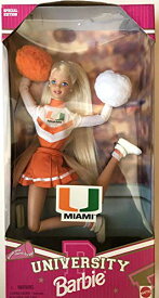 バービー バービー人形 University of Miami Special Edition Cheerleader Barbie Dollバービー バービー人形
