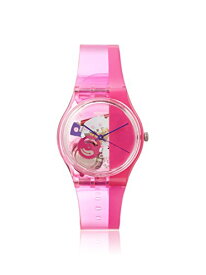 腕時計 スウォッチ メンズ GP145 Swatch Unisex GP145 Pinkorama? Analog Display Quartz Pink Watch腕時計 スウォッチ メンズ GP145