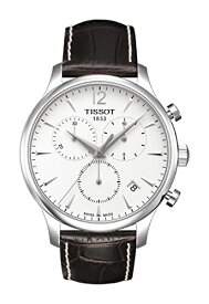 腕時計 ティソ メンズ T063.617.16.037.00 Tissot mens Tissot Tradition stainless-steel Dress Watch Brown T0636171603700腕時計 ティソ メンズ T063.617.16.037.00