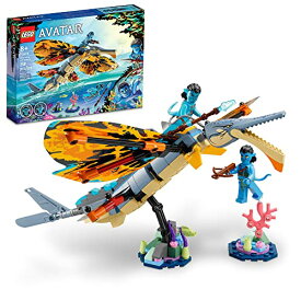 レゴ LEGO Avatar: The Way of Water Skimwing Adventure 75576 Collectible Set with Toy Animal for Boys & Girls, Pandora Coral Reef Scene, Jake Sully and Tonowari Minifiguresレゴ