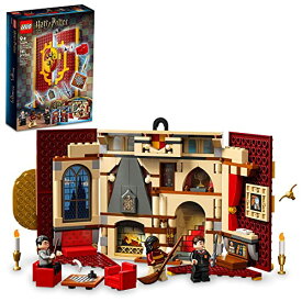 レゴ Lego Harry Potter Gryffindor House Banner Set 76409 With LEGO Building Elements, Hogwarts Castle Common Room Toy or Wall Display, Fold Up Travel Toy, Collectible with 3 Minifigures For 9+ Yearsレゴ