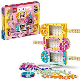 レゴ LEGO DOTS Ice Cream Picture Frames & Bracelet 41956 Craft Building Toy Set for Girls, Boys, and Kids Ages 6+; Customizable Holder Kit for Photos or Jewelry (474 Pieces)レゴ