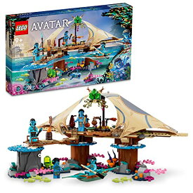 レゴ LEGO Avatar: The Way of Water Metkayina Reef Home 75578, Building Toy Set with Village, Canoe, Pandora Scenes, Neytiri and Tonowari Minifigures, Movie Setレゴ