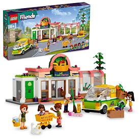 レゴ LEGO Friends Organic Grocery Store 41729, Supermarket Toy Shop for Girls and Boys 8 Plus Years Old, Playset with Truck & 4 Mini-Dollsレゴ