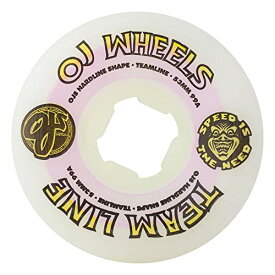 ウィール タイヤ スケボー スケートボード 海外モデル OJ Team Line Original Hardline 99a Skateboard Wheels - White/Purple/Yellow - 53mmウィール タイヤ スケボー スケートボード 海外モデル