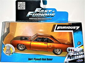 ジャダトイズ ミニカー ダイキャスト アメリカ Jada Dom's 1970 Plymouth Road Runner Copper Fast & Furious 7" Movie 1/32 97128ジャダトイズ ミニカー ダイキャスト アメリカ