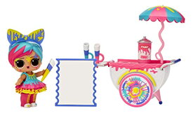 エルオーエルサプライズ 人形 ドール L.O.L. Surprise! OMG House of Surprises Art Cart Playset with Splatters Collectible Doll and 8 Surprises, Dollhouse Accessories, Holiday Toy, Great Gift for Kids Ages 4 5 6+ Years エルオーエルサプライズ 人形 ドール