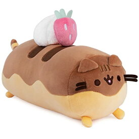 ガンド GUND ぬいぐるみ リアル お世話 GUND Pusheen ?clair Squisheen Plush, Stuffed Animal for Ages 8 and Up, Brown/Yellow, 11”ガンド GUND ぬいぐるみ リアル お世話