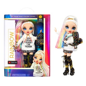 レインボーハイ Rainbow High おもちゃ フィギュア 人形 Rainbow High Jr High Series 2 Amaya Raine- 9" Rainbow Posable Fashion Doll with Designer Accessories and Open/Close Backpack. Great Toy Gift forレインボーハイ Rainbow High おもちゃ フィギュア 人形
