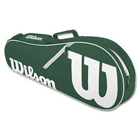 テニス バッグ ラケットバッグ バックパック WILSON Advantage II Tennis Bag - Green/Whiteテニス バッグ ラケットバッグ バックパック