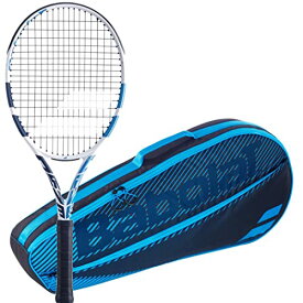 テニス ラケット 輸入 アメリカ バボラ Babolat Evo Drive Lite W Strung Tennis Racquet (4 1/4" Grip) Bundled with a Blue RH3 Club Essential Tennis Bagテニス ラケット 輸入 アメリカ バボラ