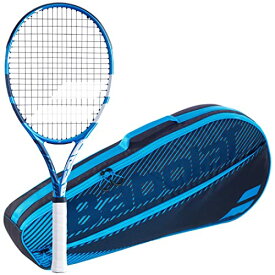 テニス ラケット 輸入 アメリカ バボラ Babolat Evo Drive Lite Strung Tennis Racquet (4" Grip) Bundled with a Blue RH3 Club Essential Tennis Bagテニス ラケット 輸入 アメリカ バボラ