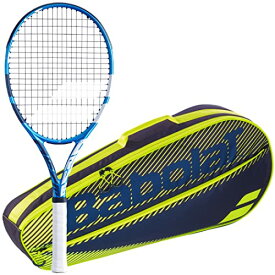 テニス ラケット 輸入 アメリカ バボラ Babolat Evo Drive Lite Strung Tennis Racquet (4 3/8" Grip) Bundled with a Yellow RH3 Club Essential Tennis Bagテニス ラケット 輸入 アメリカ バボラ