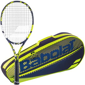 テニス ラケット 輸入 アメリカ バボラ Babolat Boost Aero Yellow Strung Tennis Racquet (4 1/4" Grip) Bundled with a Yellow RH3 Club Essential Tennis Bagテニス ラケット 輸入 アメリカ バボラ