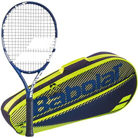 テニス ラケット 輸入 アメリカ バボラ Babolat Evo Drive 115 Strung Tennis Racquet (4 1/2" Grip) Bundled with a Yellow RH3 Club Essential Tennis Bagテニス ラケット 輸入 アメリカ バボラ