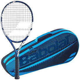 テニス ラケット 輸入 アメリカ バボラ Babolat Evo Drive 115 Strung Tennis Racquet (4 3/8" Grip) Bundled with a Blue RH3 Club Essential Tennis Bagテニス ラケット 輸入 アメリカ バボラ