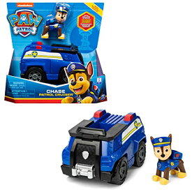パウパトロール アメリカ直輸入 おもちゃ Spin Master 6061799 PAW Patrol Chase`s Patrol Cruiser Vehicle Toy with Collectible Figureパウパトロール アメリカ直輸入 おもちゃ