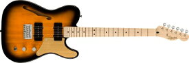 フェンダー エレキギター 海外直輸入 Squier Paranormal Cabronita Thinline Telecaster Electric Guitar, with 2-Year Warranty, 2-Color Sunburst, Maple Fingerboardフェンダー エレキギター 海外直輸入
