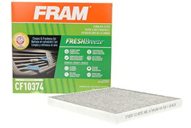 自動車パーツ 海外社外品 修理部品 FRAM Fresh Breeze Cabin Air Filter with Arm & Hammer Baking Soda, CF10374 for Dodge/Toyota Vehicles自動車パーツ 海外社外品 修理部品