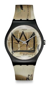 腕時計 スウォッチ メンズ Swatch Untitled by Jean-Michel Basquiat Quartz Watch腕時計 スウォッチ メンズ