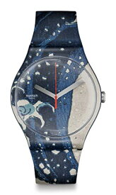 腕時計 スウォッチ メンズ Swatch Wave by Hokusai & Astrolabe Quartz Watch腕時計 スウォッチ メンズ