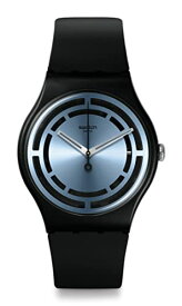 腕時計 スウォッチ メンズ Swatch CIRCLED LINES Unisex Watch (Model: SO32B118)腕時計 スウォッチ メンズ
