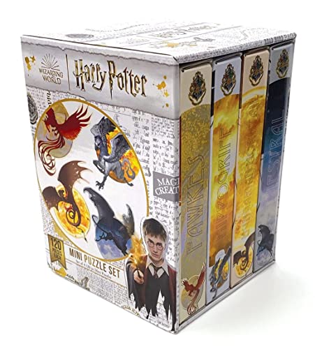 ハリー・ポッター アメリカ直輸入 おもちゃ 玩具 Harry Potter Paper House Productions Harry Potter Set of Four 120-piece Mini Puzzles in Storage Box - Magical Beastsハリー・ポッター アメリカ直輸入 おもちゃ 玩具 Harry Potterのサムネイル