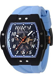 腕時計 インヴィクタ インビクタ メンズ Invicta Men's 44407 JM Correa Automatic 3 Hand Light Blue, Transparent Dial Watch腕時計 インヴィクタ インビクタ メンズ
